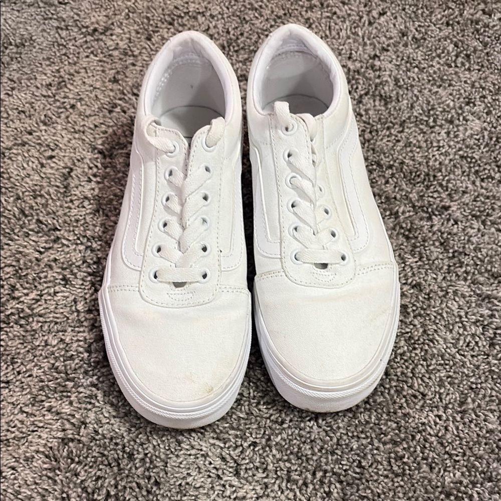Vans Women's White Sneakers